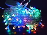 Twinkle Starry LED Party Decorative color changing String lights with 8 modes by Kohars. 10m 100 LEDs Multi color. Ideal for Wedding Xmas Halloween Diwali Christmas Outdoor Indoor Decorative lights.