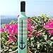 VINRELLA Seaside Blue Wine Bottle Umbrella, UV-Blocking, Waterproof, Portable, Lightweight, Fun Gift