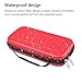 Sunjoyco Waterproof Case for Nintendo Switch, ProCase Hard Shell Game Carrying Box Travel Storage Bag for Nintendo Switch Game Console Accessories Cable, Ear Buds, SD Cardsthumb 2