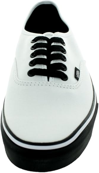 vans authentic white and black sole skate shoes
