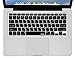 XSKN Hebrew Black Color Silicone Keyboard Skin Cover for MacBook Air 13, Pro 13 15 17 inch, US Layout