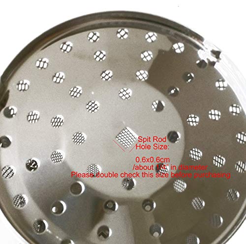 12"x5" Large Size Stainless Steel Beans Peanut Coffee Grill Basket for 38L or Above Capacity Oven Roaster