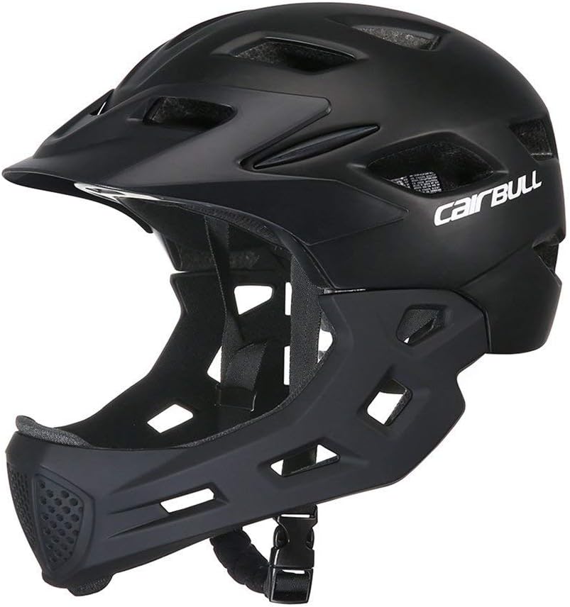 Heemtle Kids Bicycle Helmet Full Face Helmet for Bike Motorcycle Children Safety Guard Sports Protective Equipment for Riding Skating 5 colors optional（adjustable 50-57cm）