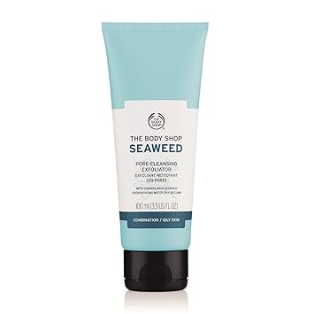 Amazon Com The Body Shop Seaweed Pore Cleansing Facial Exfoliator 3 3 Fluid Ounce Beauty
