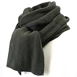 ililily Solid Color Neck Warmer Wide Lightweight Long Scarf