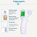 Digital Temporal Forehead Thermometer, YOOSKE Infrared Electronic Non-Contact thermometer 1 Second Instant Easy Read for Baby Infant Children and Adult(Purple)
