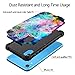 Hekodonk Compatible iPhone XR Case Slim Fit Dual Layer Soft TPU Hard PC Bumper Shockproof Protective Flexible Anti-Scratch Cover for Apple iPhone XR /10R - Mandala