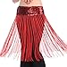 Pilot-trade Lady's Belly oriental Dance Fringe Tassel Brilliant Hip Scarf Belt Skirt