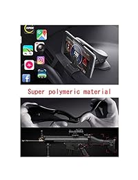 MANORDS - Soporte universal de coche para teléfono móvil, rotación de 360°, compatible con iPhone XS, Max XS, X 8, Plus, 7, 6S, SE, Samsung Galaxy S9, S8, Edge, Note 9, más (negro)