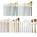 50 Piece Super Value Foam Brush Set by Artist's Loft - Ideal for Varnishing, Staining, Painting, Arts & Crafts - 1 Pack