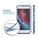 Moto G4 / G4 Plus Case, Cimo [Matte] Premium Slim Protective Cover for Motorola Moto G 4th Generation / Moto G Plus (2016) - Blue