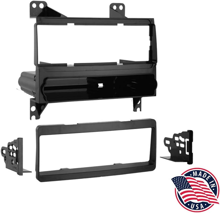 Metra 99-7326 Single DIN Installation Kit for 2007-2009 Hyundai Elantra Vehicles (Black)