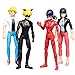 Miraculous Ladybug 6 PCS Action Figure Tikki Noir Cat Plagg Adrien Toys Gifts US