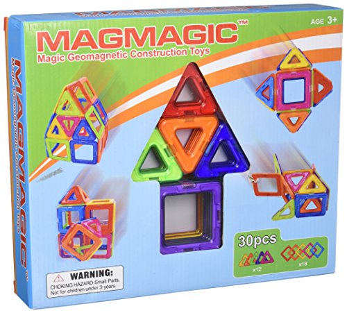 Building Sets Toys Magmagic Magnetic Mega Block Toy Smart DIY Intelligence Kit Construction Set