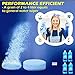 Multi Effervescent Spray Cleaner Set with 10PCS Fine Concentrated Solid All Purpose Effervescent Spray Cleaner New Year