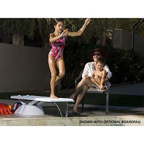 Inter-Fab EDGE6WW Edge AquaBoard 4-Hole Diving Board 6' White