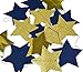 Outer Space Decorations Birthday Party Decorations 2pcs Navy Blue Glitter Gold Paper Star Garlands Star String for Baby Shower Decorations