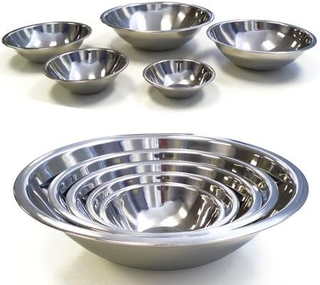The Platinum Chef Stainless Steel Mixing Bowls, Set of 5