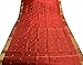 Indian Art Silk Sari Saree Woven Golden With Blouse Piece Paisley Design Decor (Maroon)