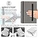 Ztotop Case for iPad Pro 12.9 inch 2017/2015 (Old Model, 1st & 2nd Gen), Premium Leather Folding Stand Folio Cover with Auto Wake/Sleep, Document Card Slots and Multiple Viewing Angles, All Black