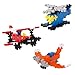 Plus Plus - Instructed Play Set - 170 Piece Aircrafts - Construction Building Stem Toy, Interlocking Mini Puzzle Blocks for Kids
