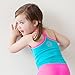 Lucky & Me Ella Girls Dance Tank Top, Gymnastics & Dancewear, 3-Pack, Rosey Posey 4/5