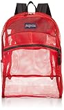 JanSport Antics Series Mesh Pack, Scarlet, High Risk Red
