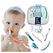 My Happy Tot Baby Grooming Kit - Deluxe Essential Set for Infants, Newborns, Kids, Boys and Girls. Unisex Kit Includes Nail Clipper, Brush, File, Scissors, Comb, Toothbrush & Finger Toothbrush