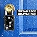 Key Lock Box LB-003 - Hide a Key Outside for Your House - Realtor, Spare Key, Contractor, Rental, Key Storage - Lockbox Combination Shackle Fence Mount, Door Knob Mount (1 Pack) (1)