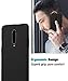 Tranick OnePlus 7 Pro Case, Sunnyw Flexible Soft Ultra-Thin Light TPU Rubber Shock Absorption Non-Slip Rugged Durable Armor Snugly Fit Case for OnePlus 7 pro (Black)