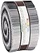 Kona Cotton Solids Stormy Skies Roll Up 40 2.5-inch Strips Jelly Roll Robert Kaufman RU-774-40