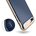Caseology Wavelength for Apple iPhone 8 Plus Case (2017) / for iPhone 7 Plus Case (2016) - Stylish Grip Design - Navy Blue