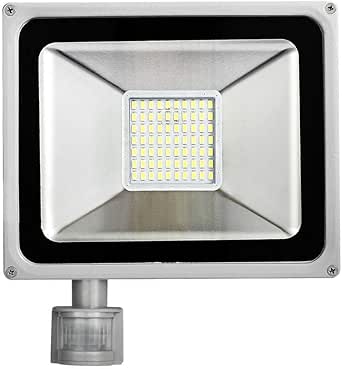 Sensor de luz de inundación LED 50W 220V 70 LED SMD 5730 Sensor de
