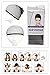 COSPLAZA Tokyo Ghouls Ken Kaneki Cosplay Wig Short Halloween Party, Silver White