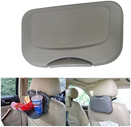 car cup holder car drink holder folding table debris rack automotive supplies Car seat shelf Shelf in seats store content ark (Grey)