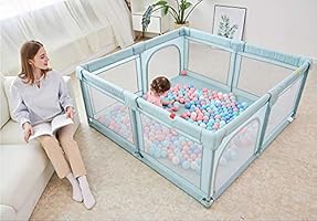 baby in playpen all day