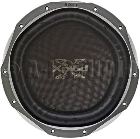 red sony xplod 12 inch sub