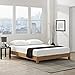 Modway Aveline Gel Infused Memory Mattress with CertiPUR-US Certified Foam, Full, White