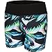 New Balance Girls' Big Performance Bike Short, Foliage/Black, 14