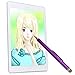 H&T(TM) Second Generation Fine Point Stylus with Two Tip [2 in 1] for Ipad, Ipad Air, Ipad Mini, Iphone, Samsung Galaxy, Nexus, Lg G Pad, HTC and Other Touch Screen Devices (Purple)