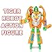 ArtCreativity Tiger-Robot Transformer Action Figure | 13 Moving Parts | Cool Transforming Tiger Toy for Kids | Fun Birthday Gift Idea for Boys and Girls | Cool Contest or Carnival Prize
