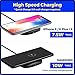 Wireless Charger Stand Qi-Certified Wireless Charging Pad Dock 7.5W/10W Fast-Charging for (i) Phone XS 8 Plus (i) Phone XR Galaxy Note 9 S9 / S8 Plus S7 Edge and All Qi-Devices EURPMASK