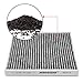 JDMON Compatible with Cabin Air Filter Hyundai Sonata,Santa Fe,Azera/Chevrolet Captive Sport,Equinox/GMC Terrain/KIA Cadenza,Optima,Sedona/Saturn Vue Included Premium Activated Carbon (CF11819) JD819