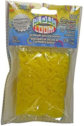 Rainbow Looms 494 B0227 Yellow Alpha Bands by Rainbow Looms