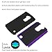 Geviaho Fotosuncy Compatible for LG K10 2016 Case, Drop Protection Hybrid Dual Layer Armor Protective Case Purple