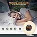 INLIFE Wake up Light Sunrise Alarm Clock Bright LED Light 7 Changing Colors Night Light  for Heavy Sleepers, with Nature Sounds, FM Radio, Touch Control, Snooze Function