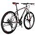 Eurobike EURX1 27.5 Inch K Wheel Mountain Bike 21 Speed MTB Bicycle Suspension Fork Mountain Bicycle BlackRedthumb 3
