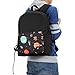Hynes Eagle Chic School Backpack (Planet)