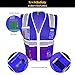 KwikSafety |Charlotte, NC| OFFICIAL Class 2 ANSI Hi Vis Safety Vest Orange L/XL