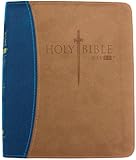 Kjver Sword Bible: Personal Size Blue/Tan Duotone Indexed